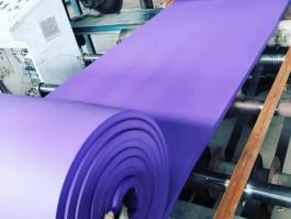 紫色橡塑保温板